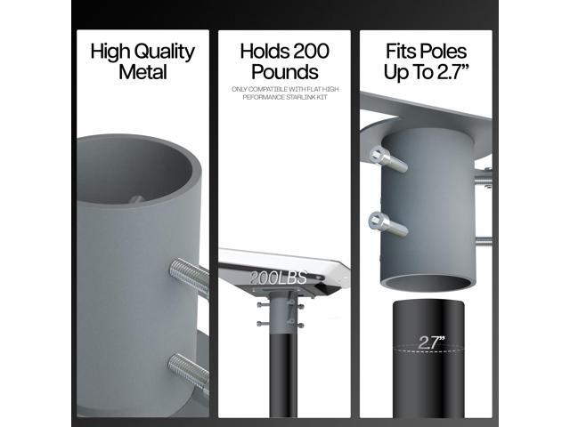 VIVO Pole Adapter Designed for Starlink