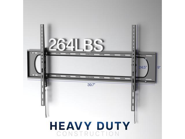 VIVO Heavy Duty Tilting TV Wall Mount for up to 120' Curved and Flat Screens