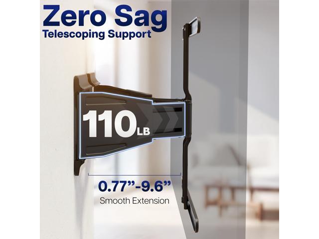 VIVO Low Profile Telescoping TV Wall Mount for up to 90' Screens
