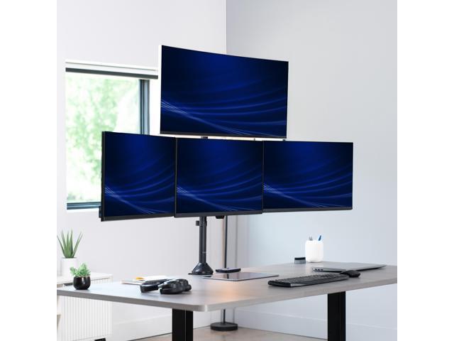 VIVO Telescoping Extra Tall Quad Ultrawide 27' to 38' Monitor Desk Mount