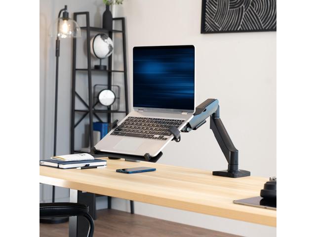 VIVO 10' to 15.6' Single Laptop Stand Desk Mount, Adjustable Notebook Holder