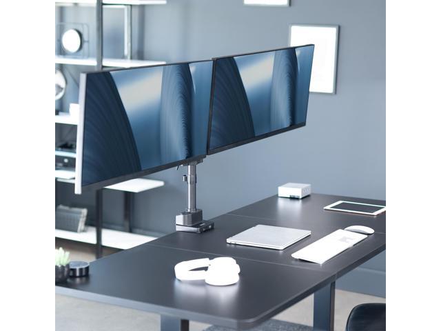 VIVO Premium Aluminum Full Motion Dual Monitor Arm Desk Mount Stand w/ USB Ports