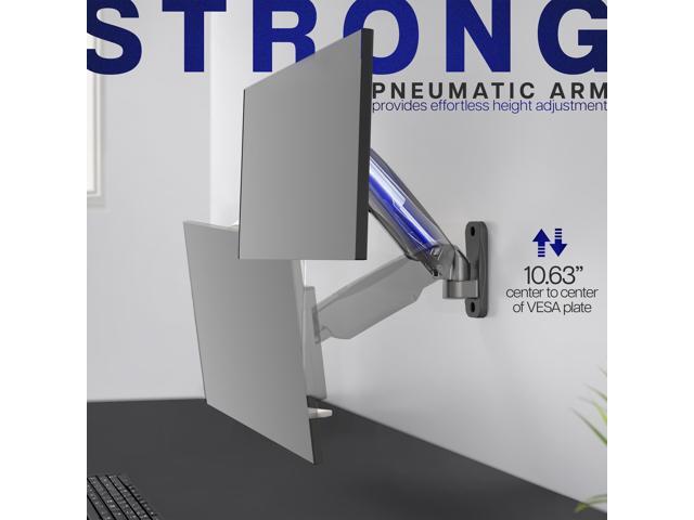 VIVO Gas Spring Full Articulating Arm Monitor Wall Mount for 17' to 32' Screens