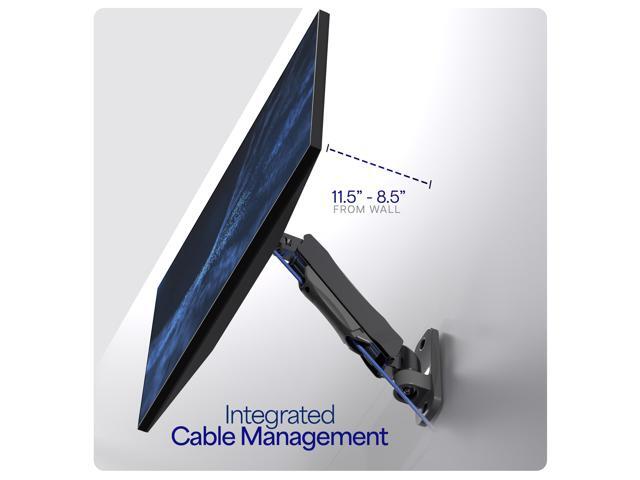 VIVO Gas Spring Full Articulating Arm Monitor Wall Mount for 17' to 32' Screens