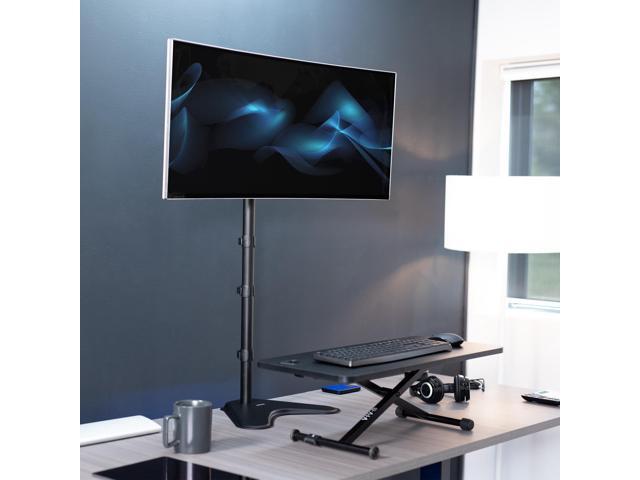 VIVO Extra Tall Single Monitor Adjustable Desk Stand for 1 Screen 13' to 27'