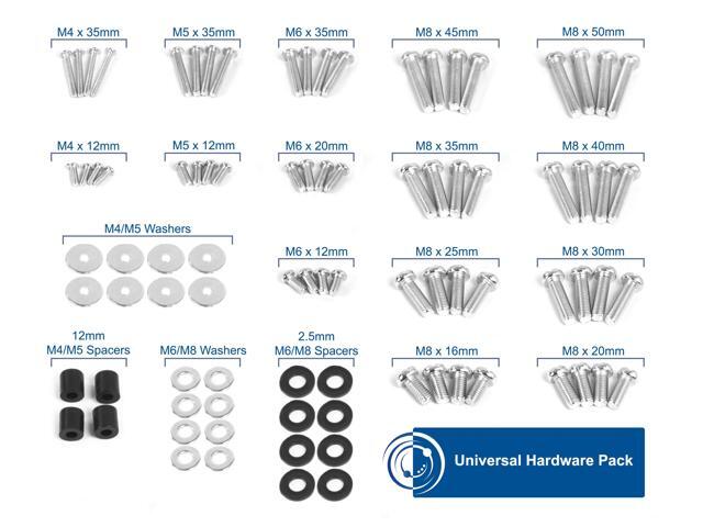 VIVO M4 M5 M6 M8 Universal TV Mounting Hardware Kit Screws for Screens up to 80'