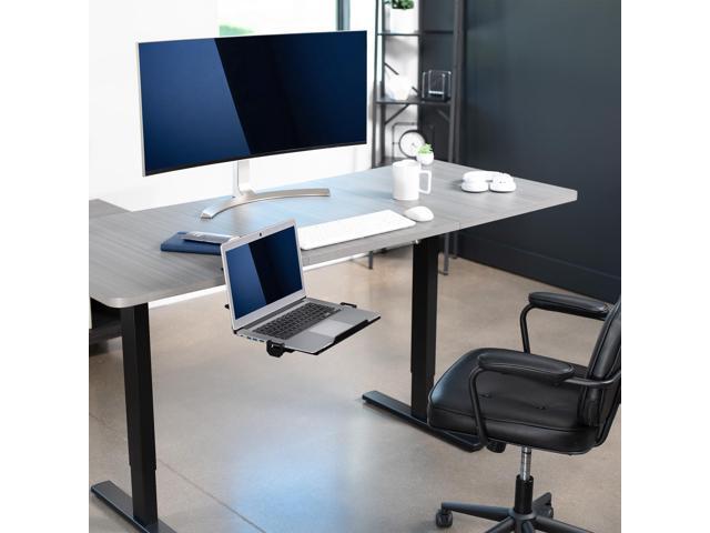 VIVO Clamp-on 12 x 9 inch Rotating Laptop Tray for Office Desk