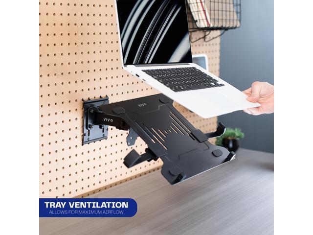 VIVO Pegboard Compatible 10' to 15.6' Screen Laptop Computer Holder