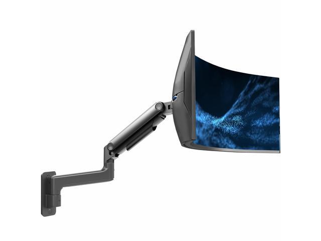 VIVO Mechanical Arm Single Monitor Wall Mount, Fits Ultrawide Screens up to 40'