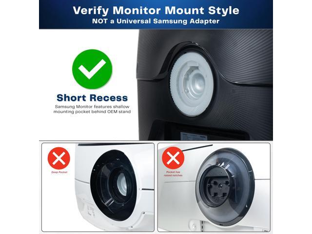 VIVO Short Recessed VESA Adapter Designed for Compatible Samsung Monitors Screen