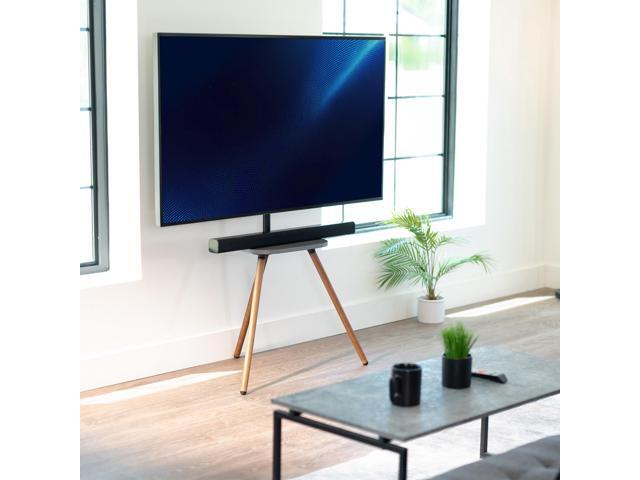VIVO Artistic Easel 43' to 65' Screen Studio TV Tripod Adjustable Floor Stand with Shelf