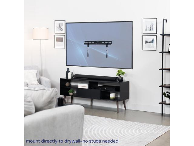 VIVO No Stud TV Wall Mount for Drywall, Fits 37 to 86 inch Screens
