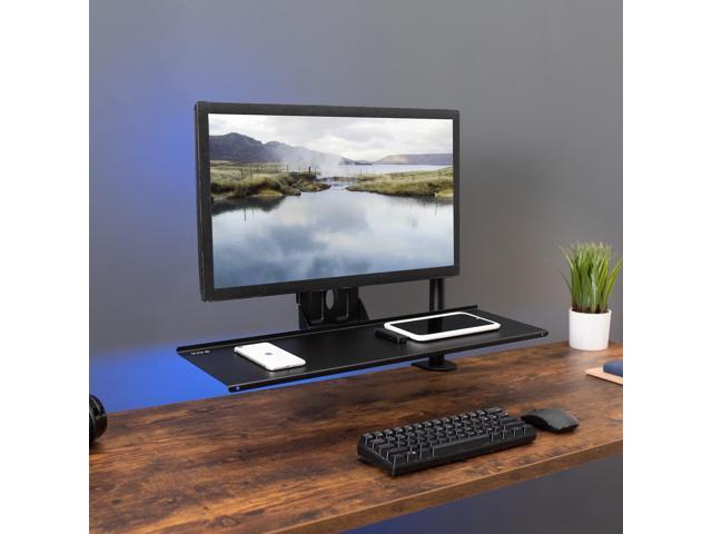 VIVO Computer Keyboard & Mouse Platform VESA Mount Attachment 25.5 x 8' Tray