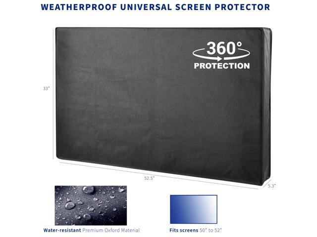 VIVO Black 50' to 55' TV Cover for VIVO Electric Ceiling TV Mount MOUNT-E-FD55
