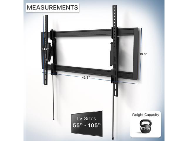 VIVO Low Profile Tilting TV Wall Mount for 55 to 105 inch Screens