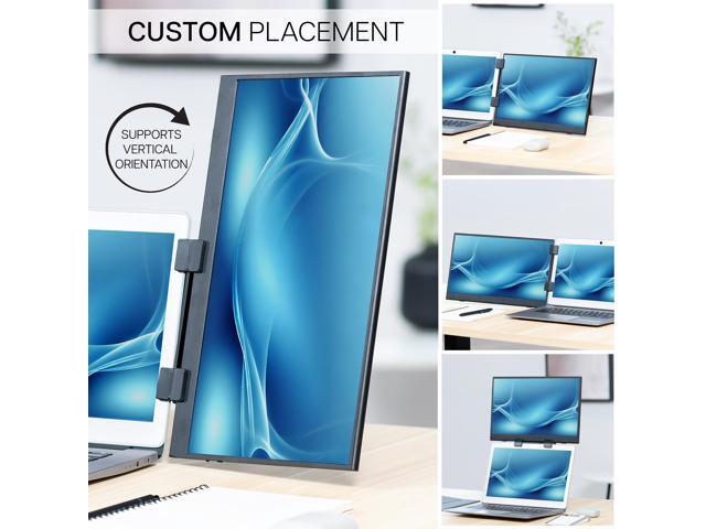 VIVO Universal Portable Computer Monitor Holder for Laptop Extension Holder Only