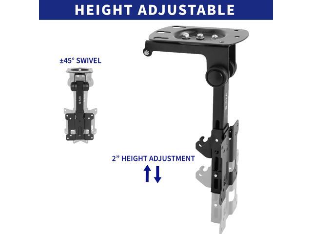 Flip Down Pitched Roof Ceiling Mount for 13' to 27' Screens Flat TV & Monitors