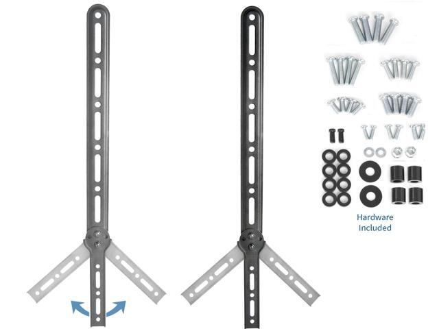 VIVO Universal Sound Bar Bracket Mount Below Wall Mounted TV / Fits 23'-65'