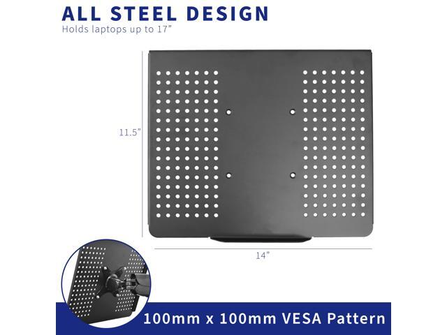 VIVO Laptop / Notebook Tray Holder for VESA Mount Stand / Fits 100mm Plate Holes