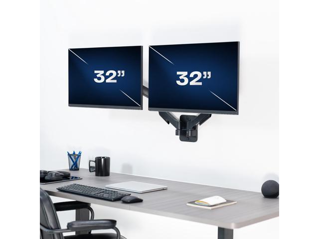 VIVO Mechanical Spring Arm Dual Monitor Wall Mount 17' - 32' Computer Screens