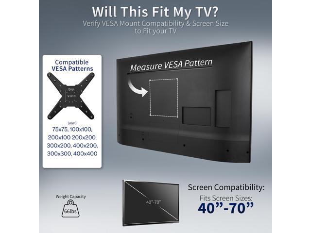 VIVO Height Adjustable Exposed Column Pneumatic Mount for 40 to 70 TV Screen - image 4