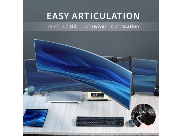 VIVO Single Ultrawide Monitor Desk Mount Stand for Computer Screens up to 49'