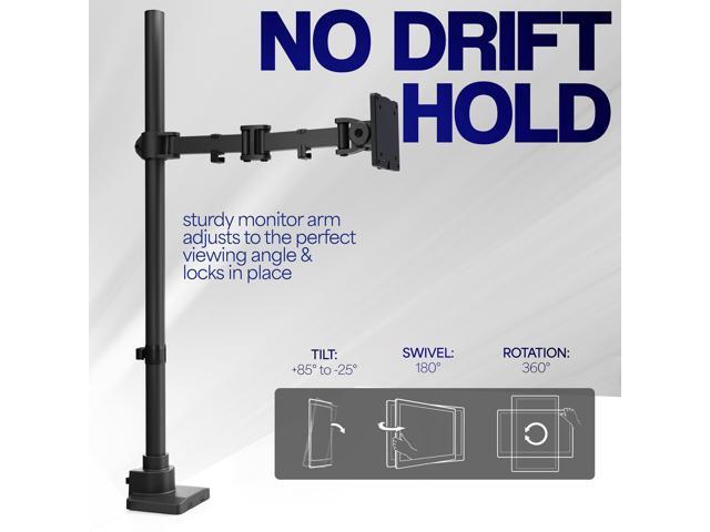 VIVO Single Ultrawide Monitor Extra Tall Desk Mount for Computer Screens to 49'