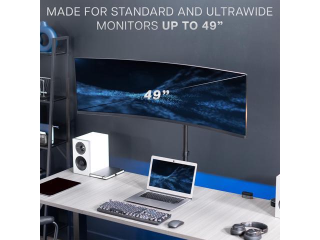 VIVO Single Ultrawide Monitor Tall Desk Mount, Fits Computer Screens up to 49'