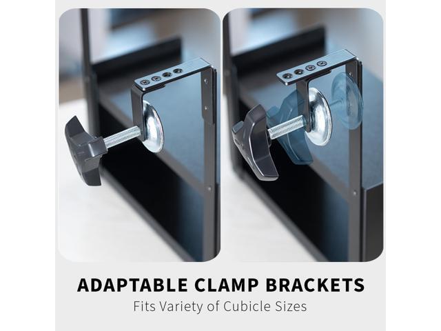 VIVO Single or Dual-Tier Hanging Shelf System, 12 or 24 inch Shelves