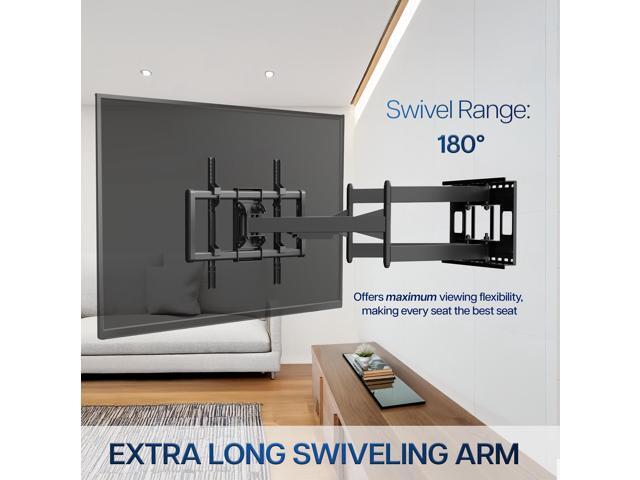 VIVO Heavy Duty Full Motion 43' to 85' TV Wall Mount with Long Extension Arm