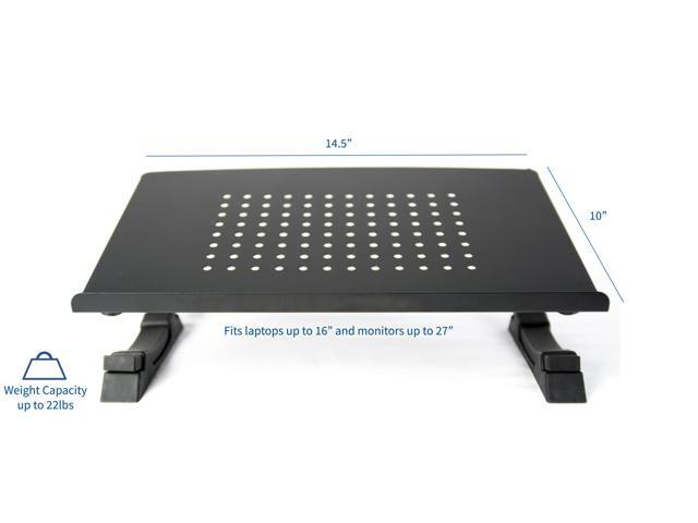 VIVO Black Fully Adjustable Laptop / Notebook & Monitor Stand (STAND-V001N)