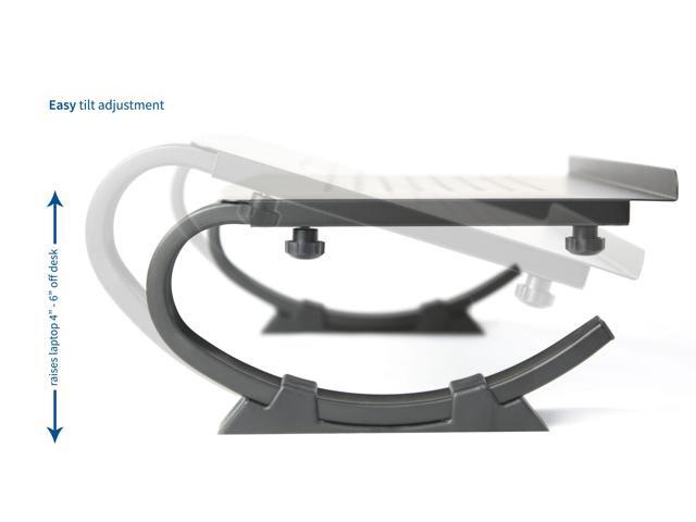 VIVO Black Fully Adjustable Laptop / Notebook & Monitor Stand (STAND-V001N)