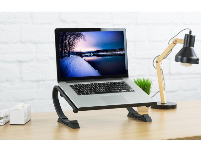 VIVO Black Fully Adjustable Laptop / Notebook & Monitor Stand (STAND-V001N)