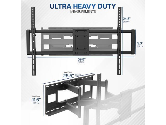 VIVO Heavy Duty Full Motion 60' to 120' Large Screen TV Wall Mount