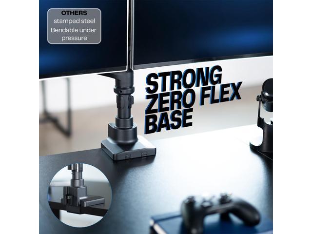 VIVO Pneumatic Quad Ultrawide Computer Monitor Desk Mount for Screens upto 49'