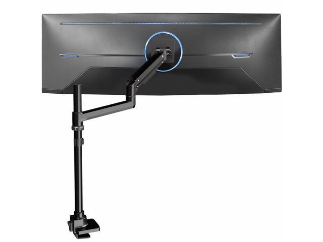 VIVO Pneumatic Arm Single Ultrawide Monitor Desk Mount for Computer Screens to 49'