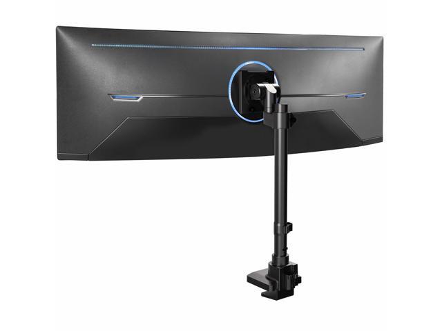VIVO Single Ultrawide Monitor Desk Mount, Adjustable Stand for Screens up to 57'
