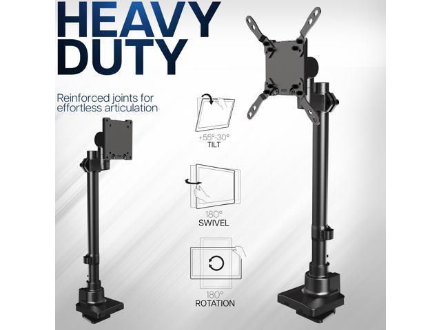 VIVO Single Ultrawide Monitor Desk Mount, Adjustable Stand for Screens up to 57'