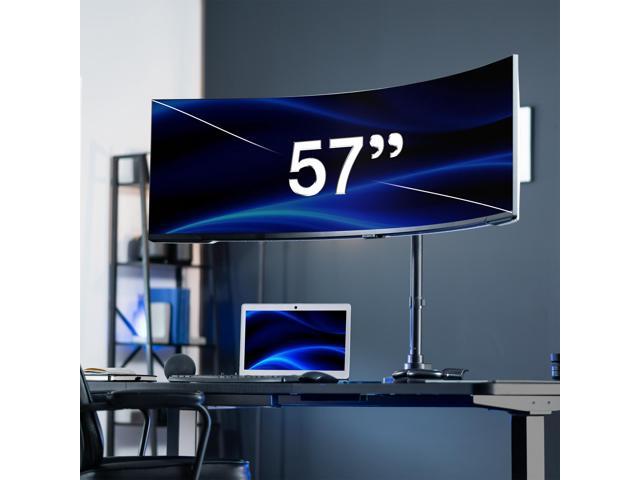 VIVO Single Ultrawide Monitor Tall Desk Mount, Fits Computer Screens up to 57'