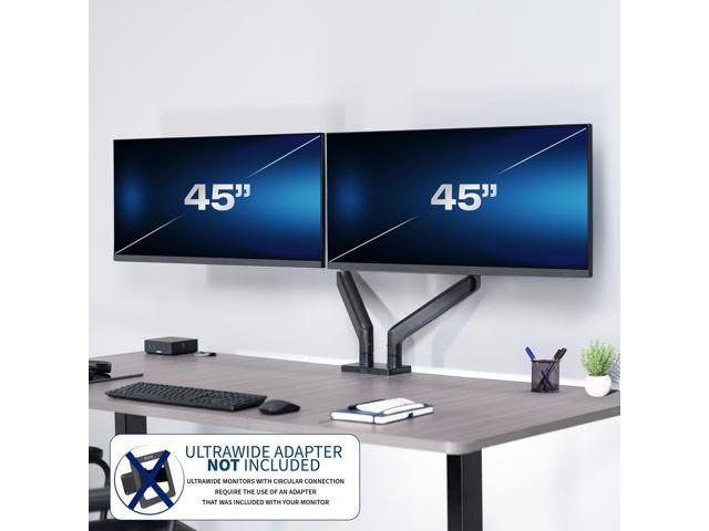 VIVO Tension Spring Dual Ultra Wide Monitor Mount, Up to 45' Computer Screens