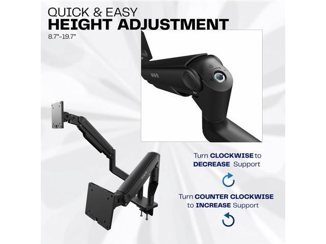 VIVO Tension Spring Dual Ultra Wide Monitor Mount, Up to 45' Computer Screens