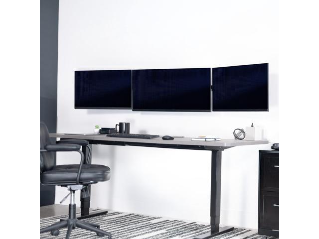 VIVO Premium Telescoping Triple Monitor Wall Mount for 3 Screens up to 22 lbs