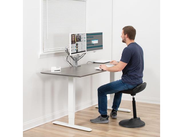 VIVO Aluminum Dual 17' to 32' Monitor Pneumatic Desk Mount Stand