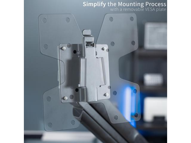 VIVO Black Large Adapter VESA Bracket Kit, Monitor Wall Mount, Stand Attachment