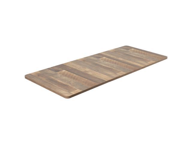 VIVO Reclaimed Wood 71 x 30 inch Universal Table Top for Sit Stand Desk Frames