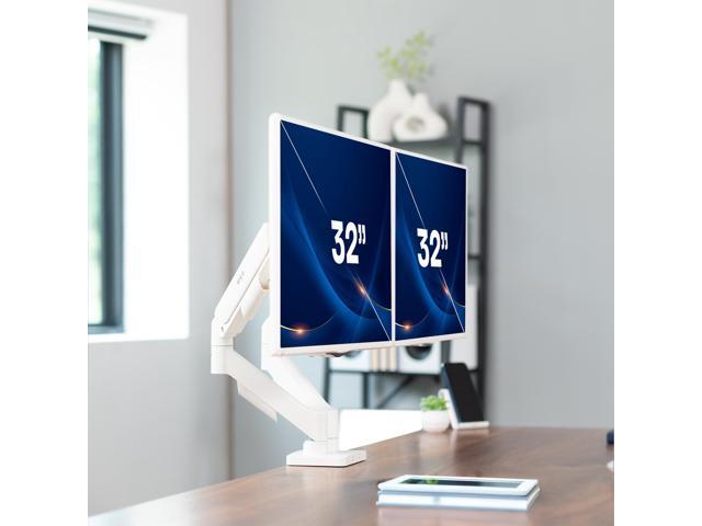VIVO Dual Monitor Mechanical Spring Desk Mount Fits Computer Screens up to 32'