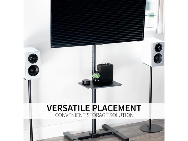 VIVO Clamp-on 14' x 10' Utility Shelf Pole Mount, Fits TV Carts, Stands, & More