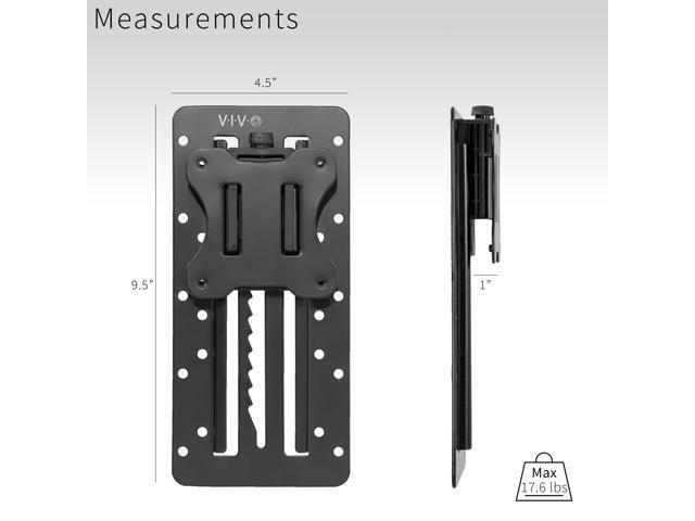VIVO Height Adjustable VESA Adapter Accessory Bracket Kit for Computer Monitor
