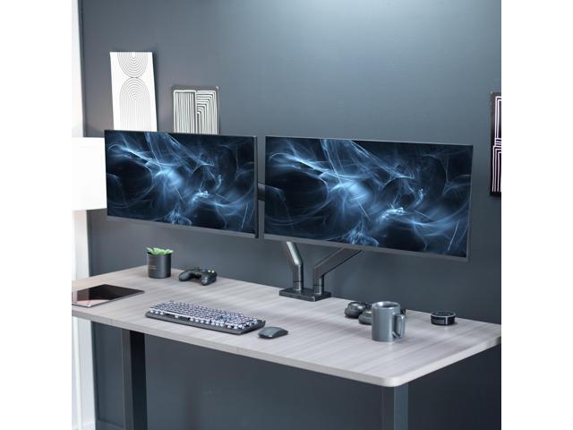 VIVO Mechanical Spring Dual Ultra Wide Monitor Mount, Fits up to 45' Screens