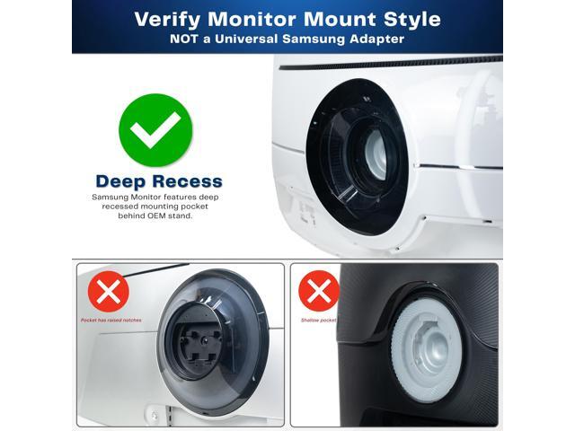 VIVO Deep Recessed VESA Adapter Plate Bracket Designed for Compatible Samsung Neo G9 Monitor